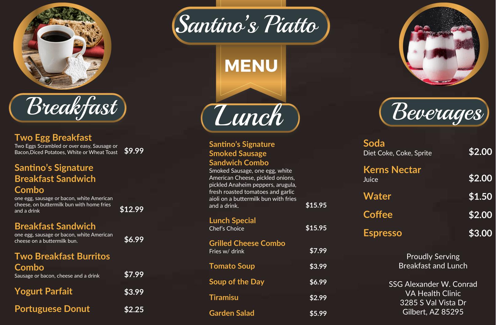 QR menu generated by lisi menu maker app.