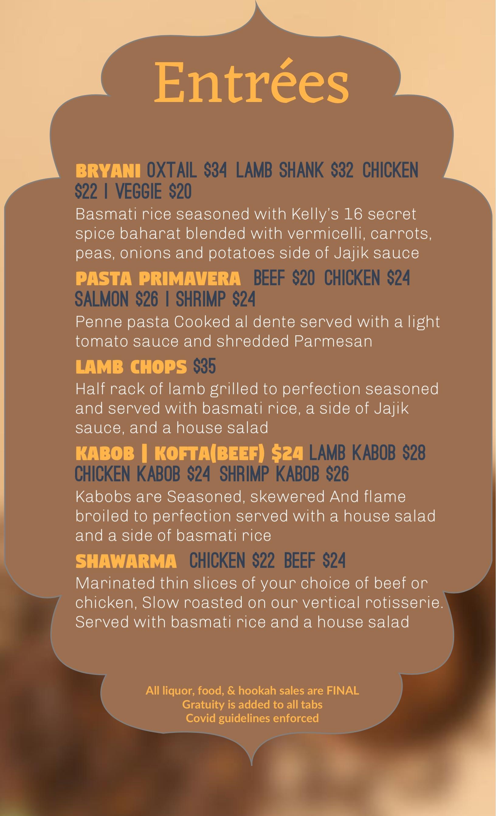 QR menu generated by lisi menu maker app.