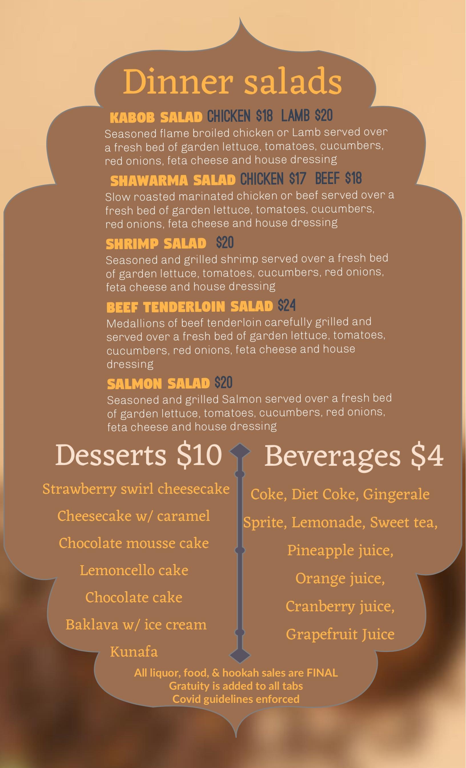 QR menu generated by lisi menu maker app.