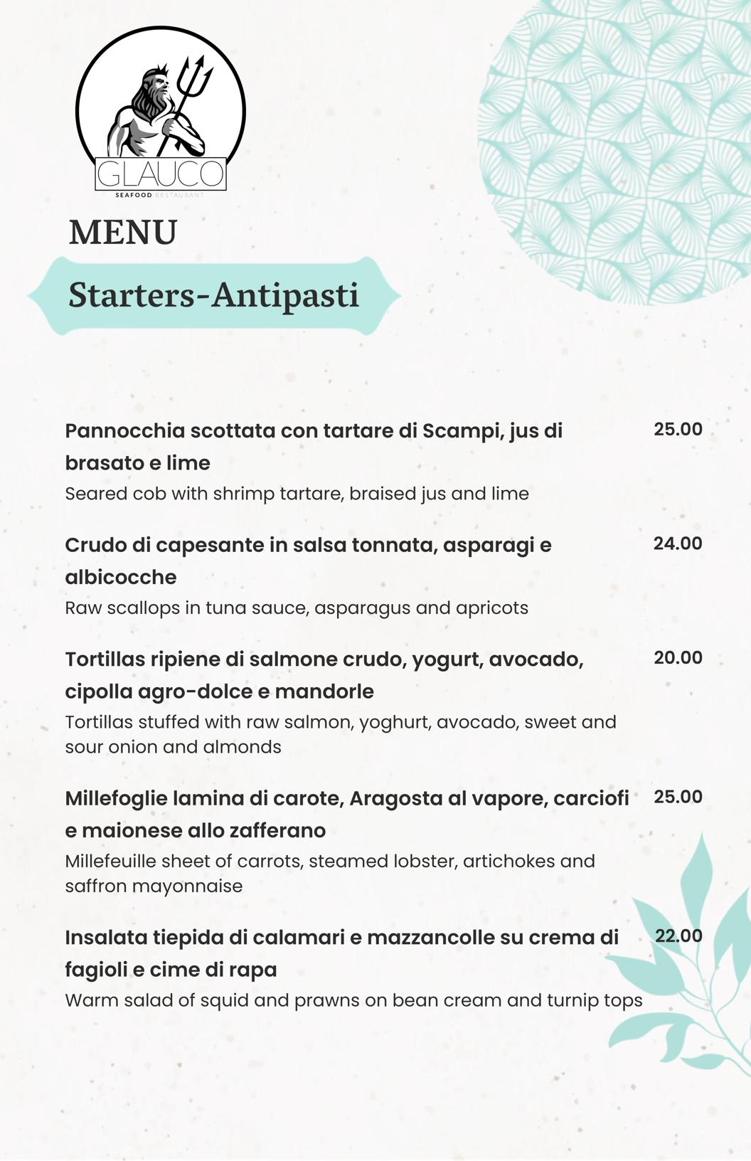 QR menu generated by lisi menu maker app.