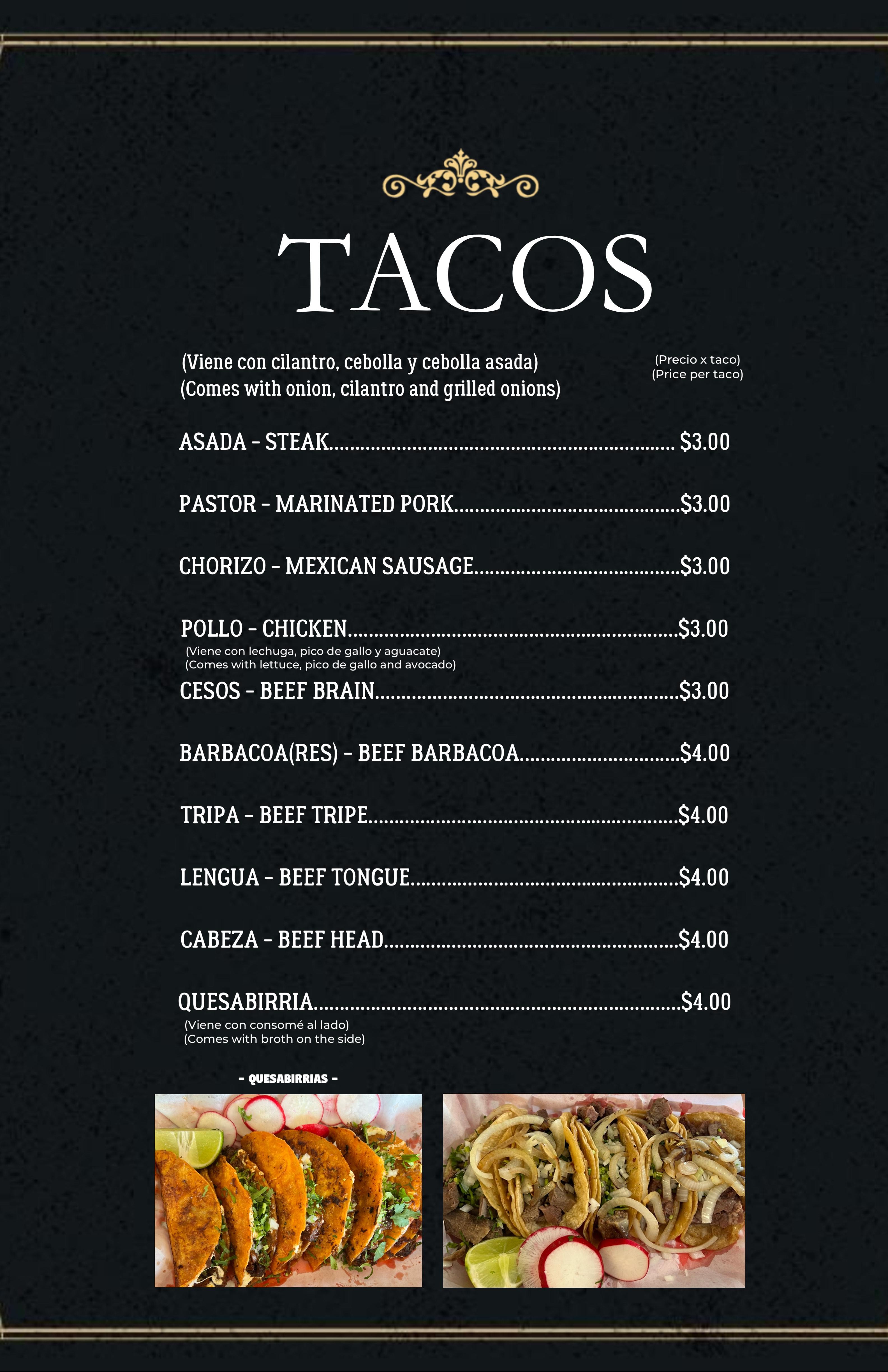 QR menu generated by lisi menu maker app.