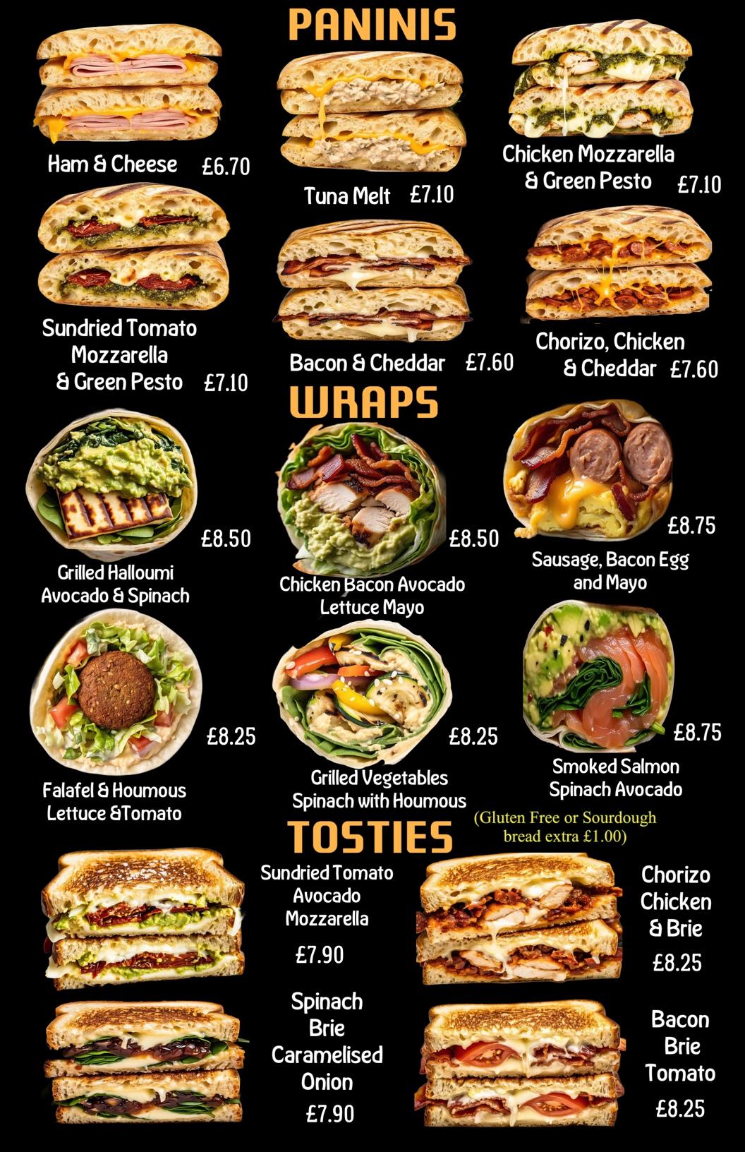 QR menu generated by lisi menu maker app.