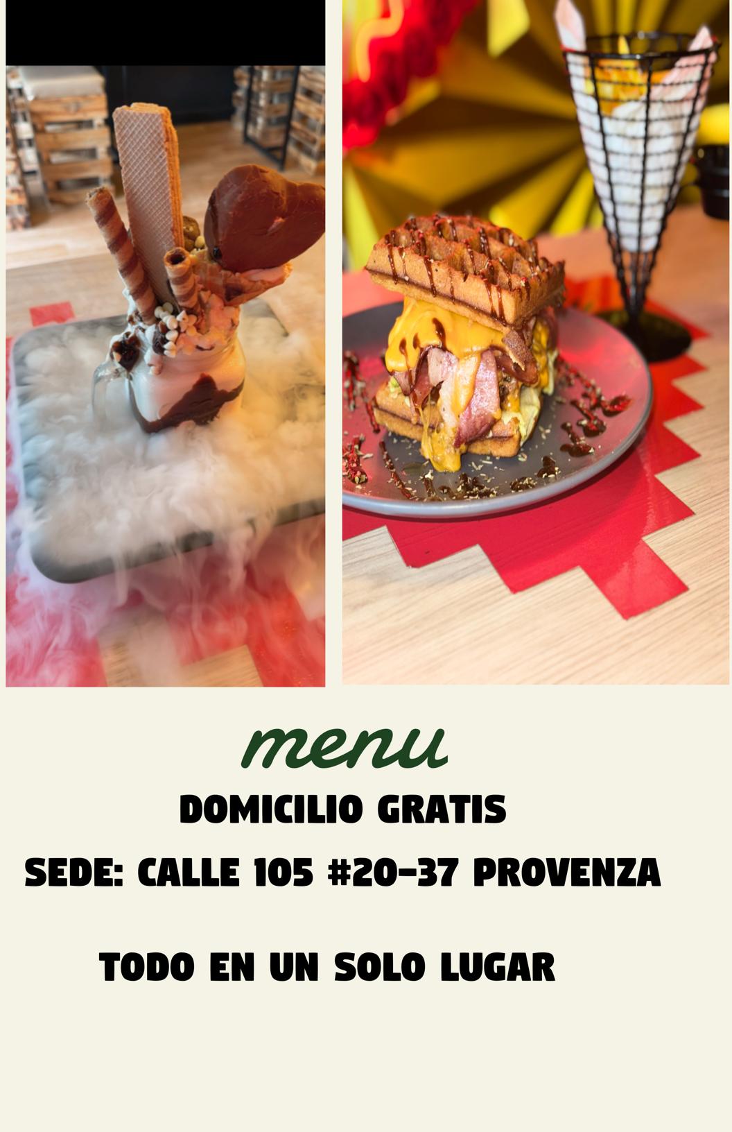 QR menu generated by lisi menu maker app.