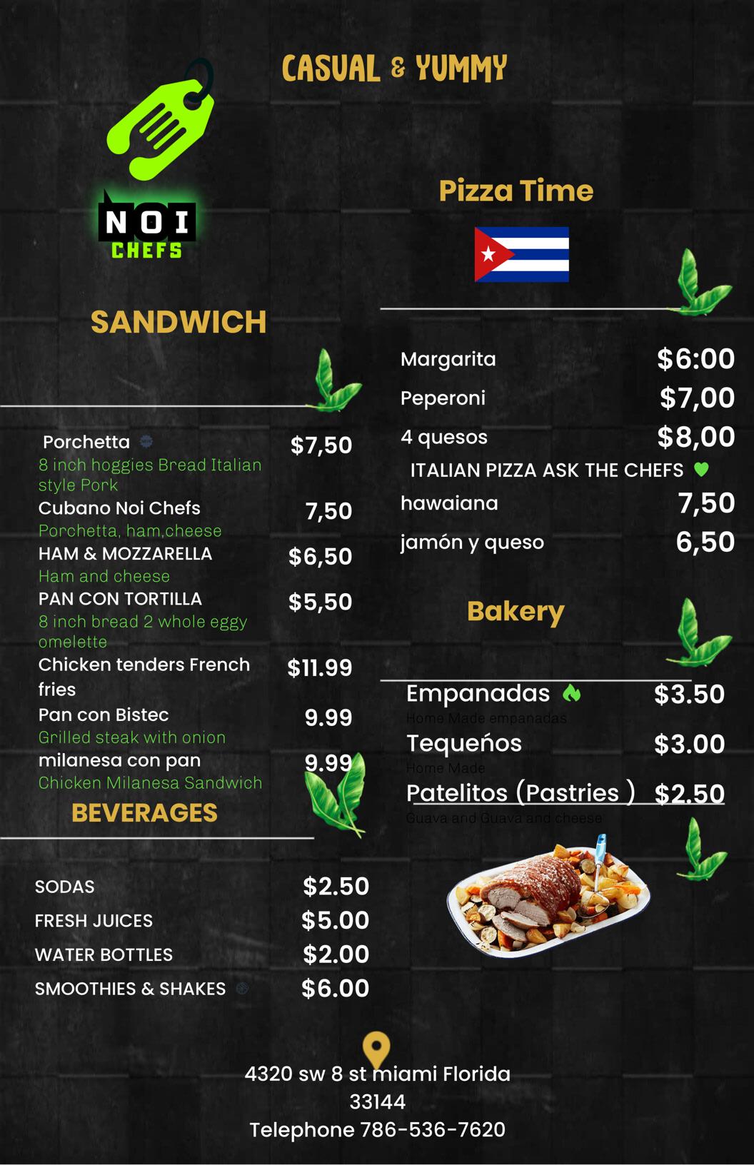 QR menu generated by lisi menu maker app.