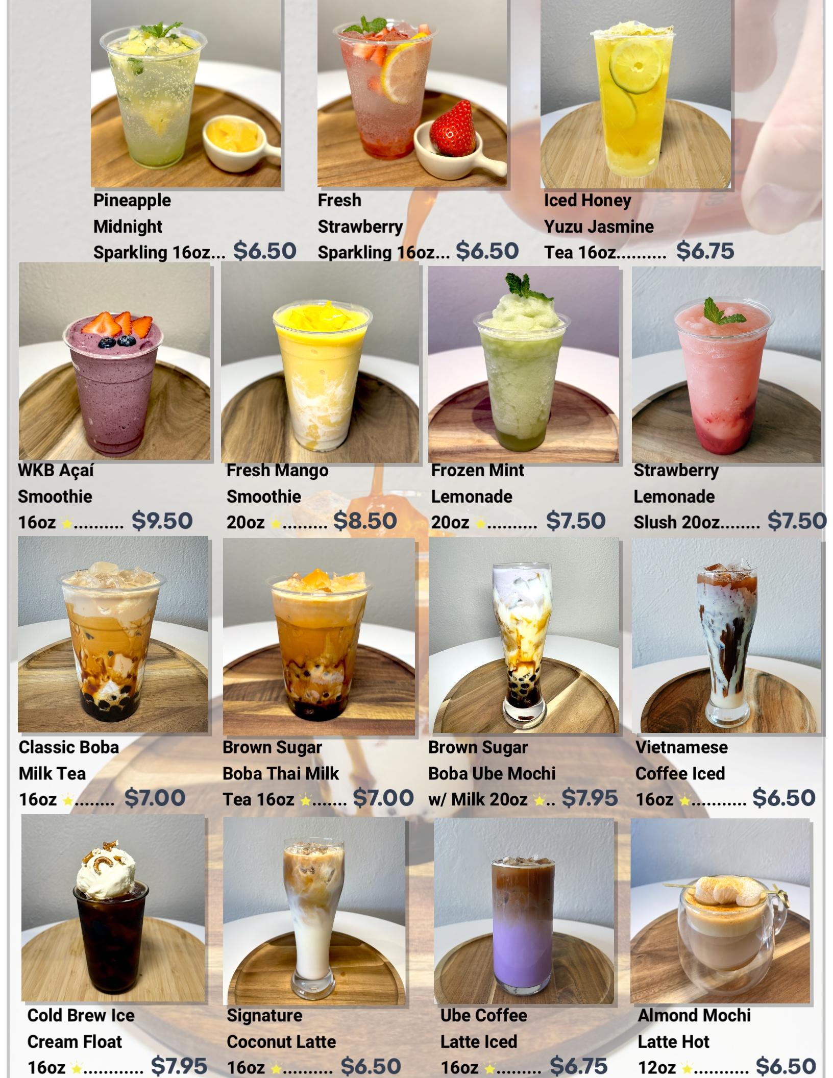QR menu generated by lisi menu maker app.