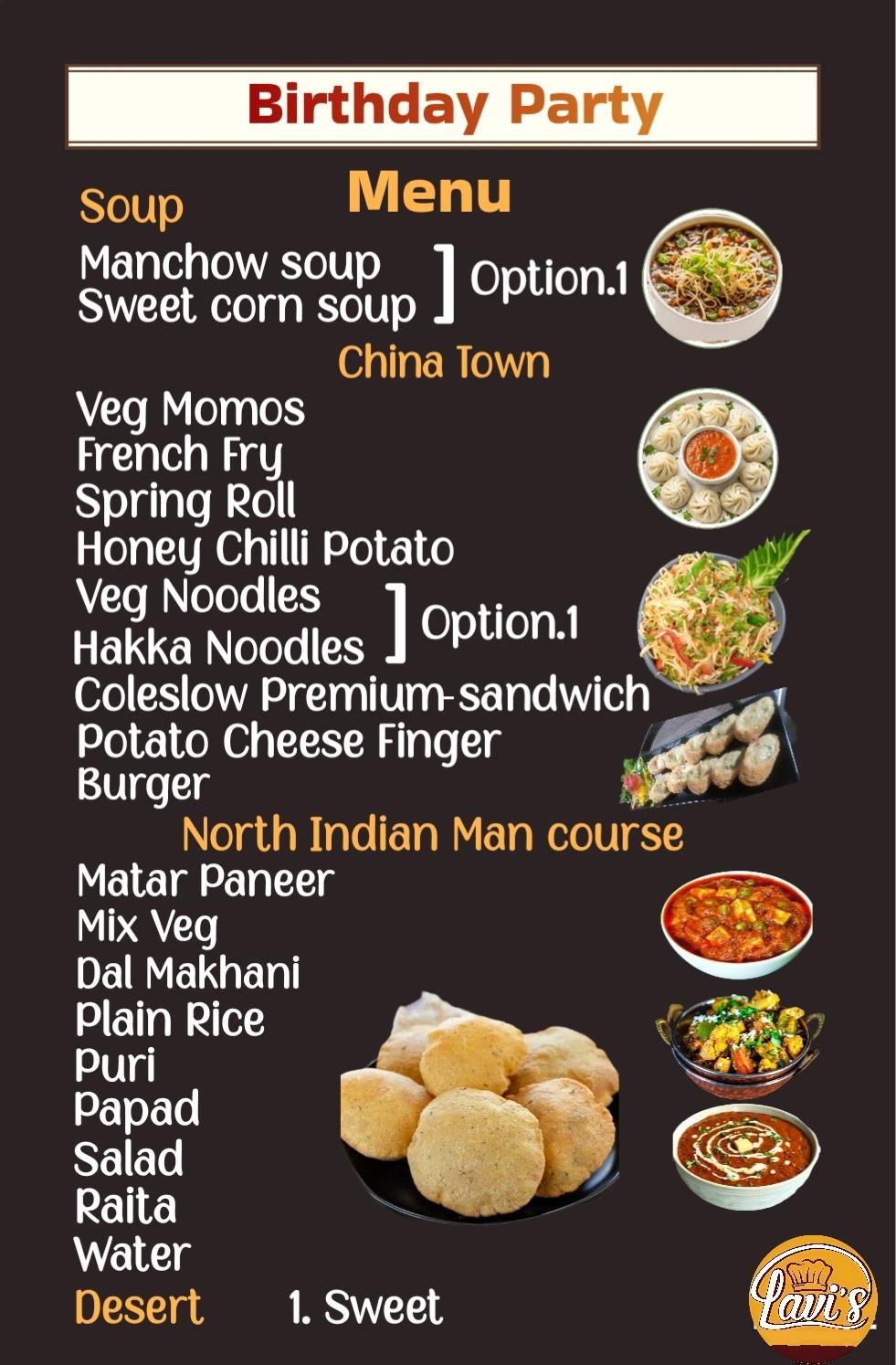 QR menu generated by lisi menu maker app.