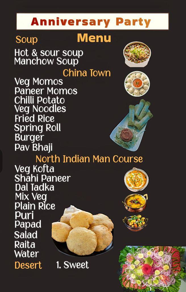 QR menu generated by lisi menu maker app.