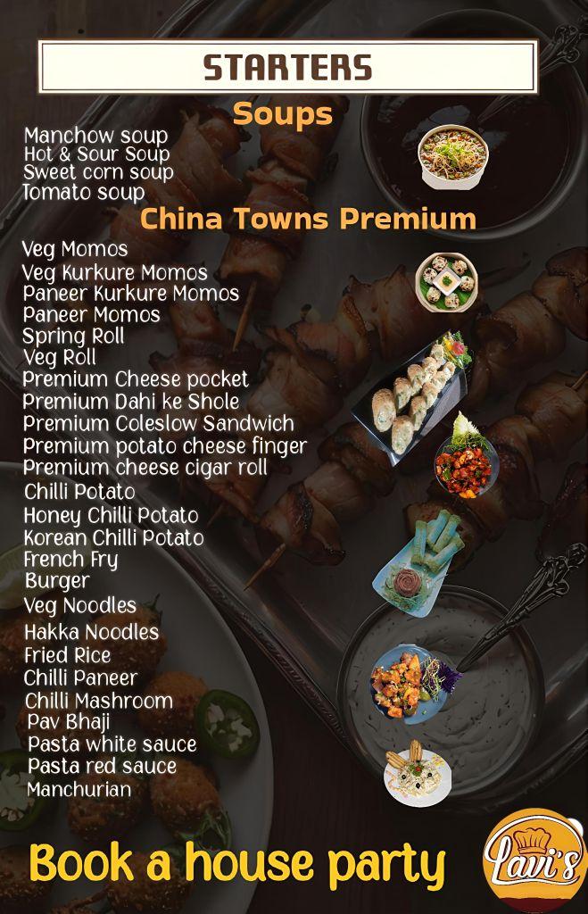 QR menu generated by lisi menu maker app.