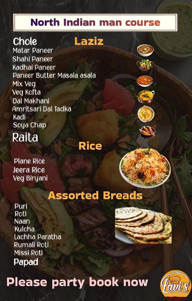 QR menu generated by lisi menu maker app.