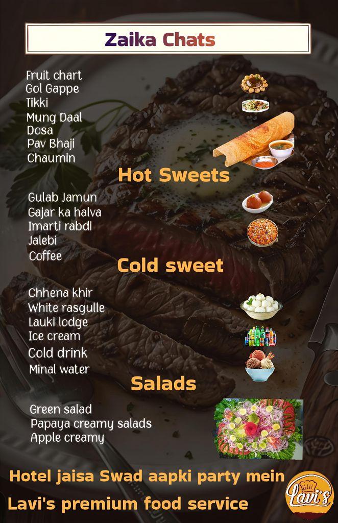 QR menu generated by lisi menu maker app.