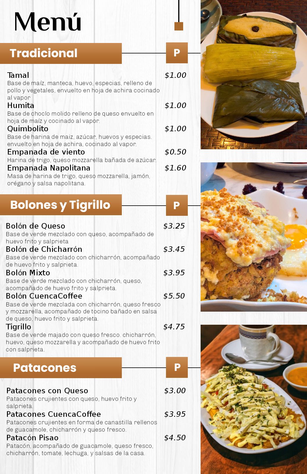 QR menu generated by lisi menu maker app.
