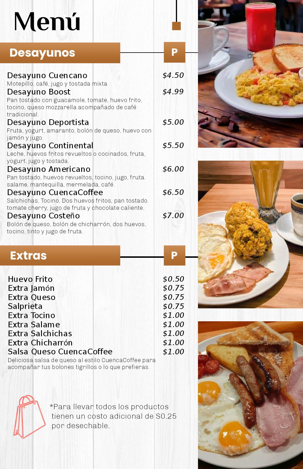 QR menu generated by lisi menu maker app.