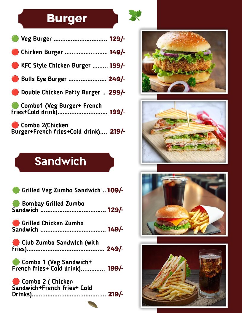 QR menu generated by lisi menu maker app.