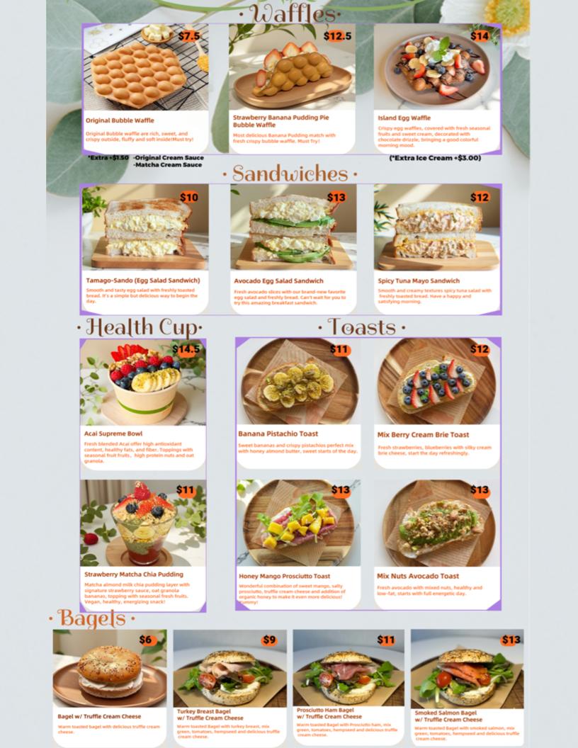 QR menu generated by lisi menu maker app.