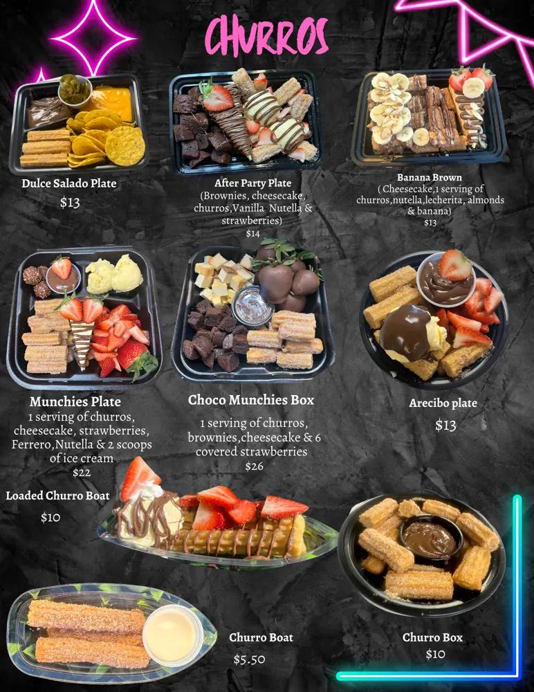 QR menu generated by lisi menu maker app.