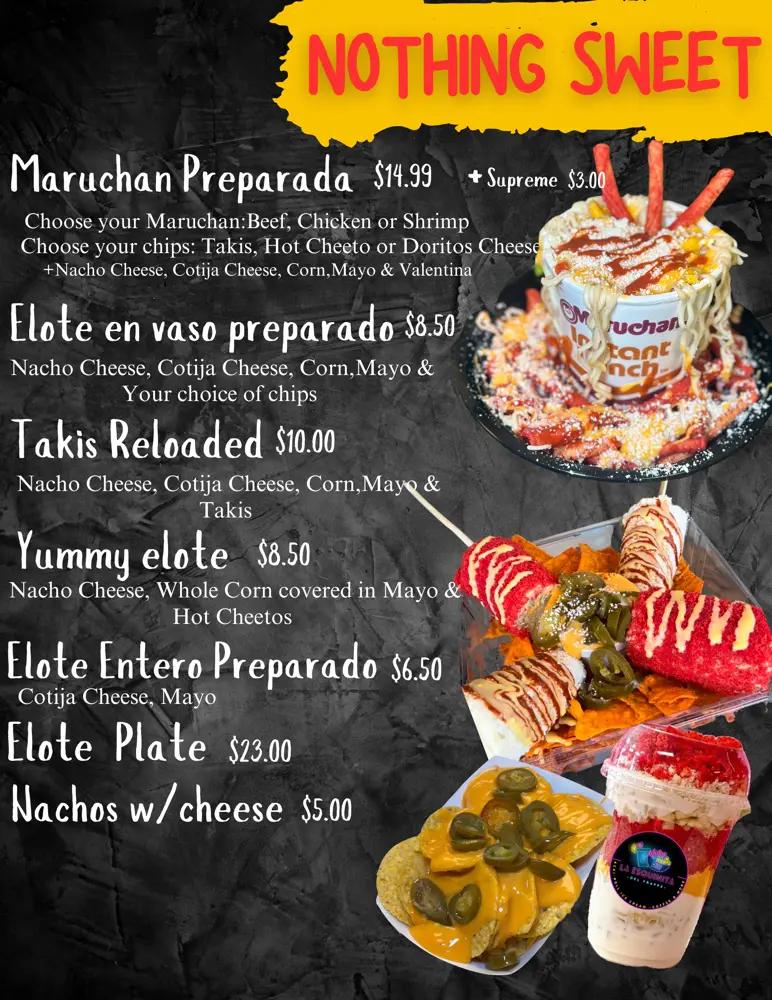 QR menu generated by lisi menu maker app.