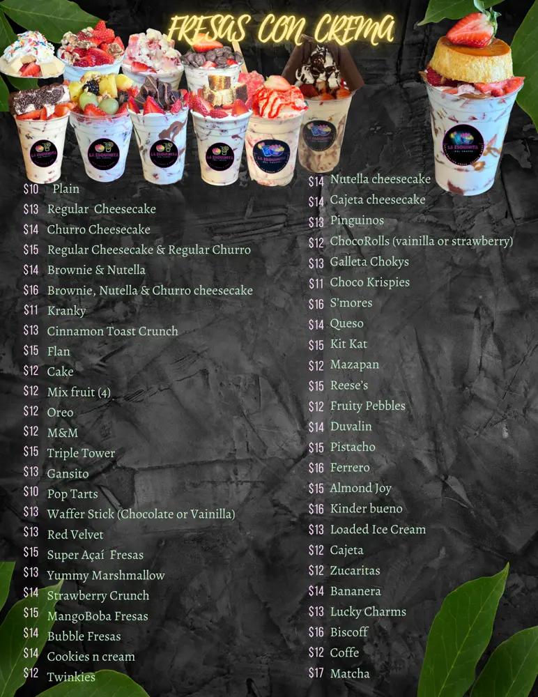 QR menu generated by lisi menu maker app.