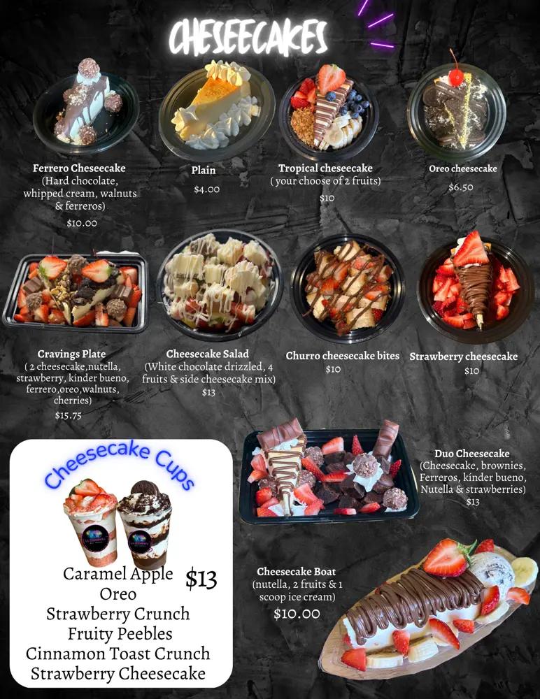 QR menu generated by lisi menu maker app.