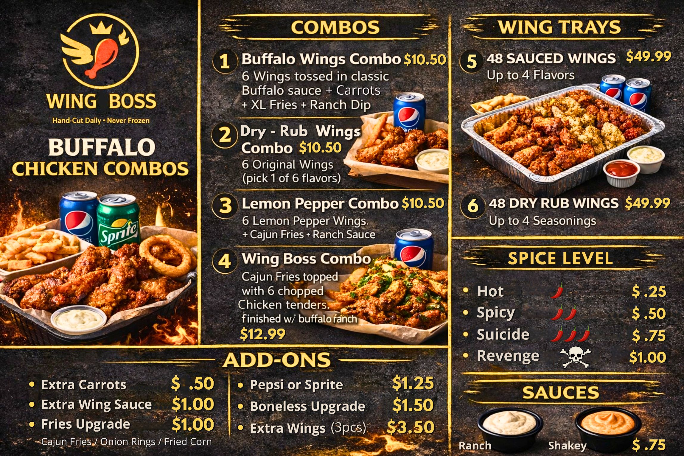 QR menu generated by lisi menu maker app.
