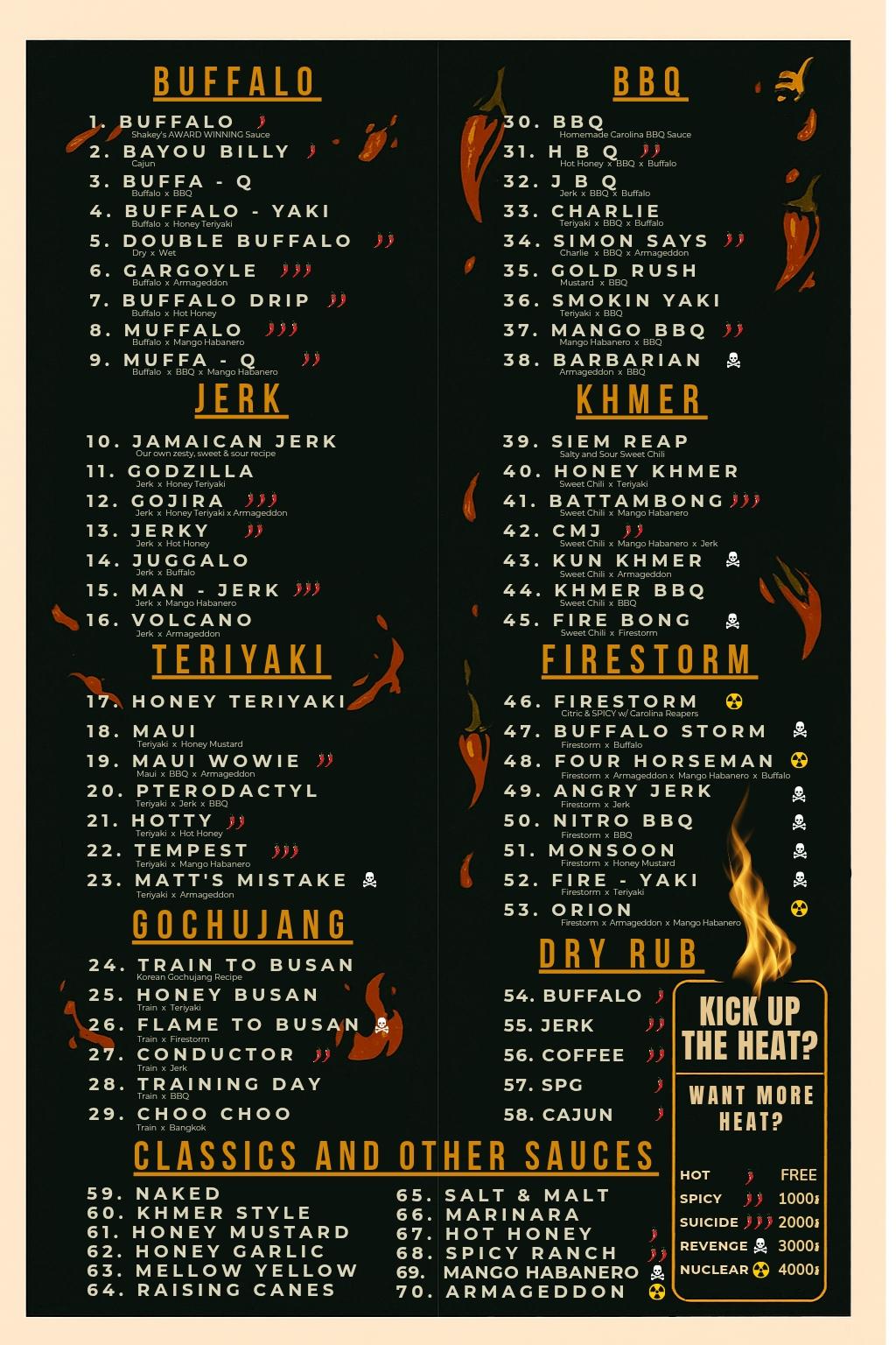 QR menu generated by lisi menu maker app.