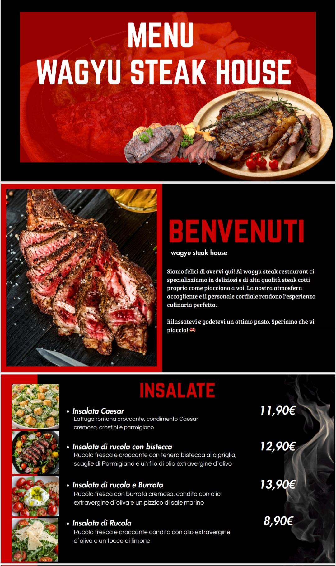 QR menu generated by lisi menu maker app.