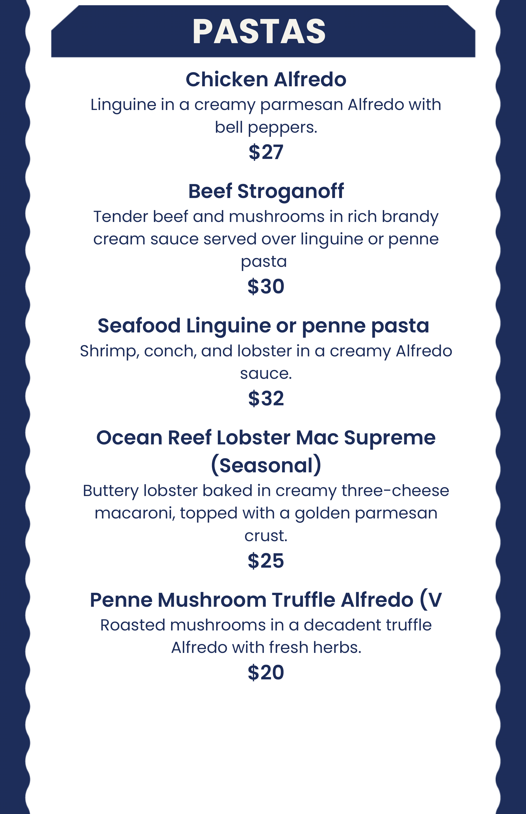 QR menu generated by lisi menu maker app.