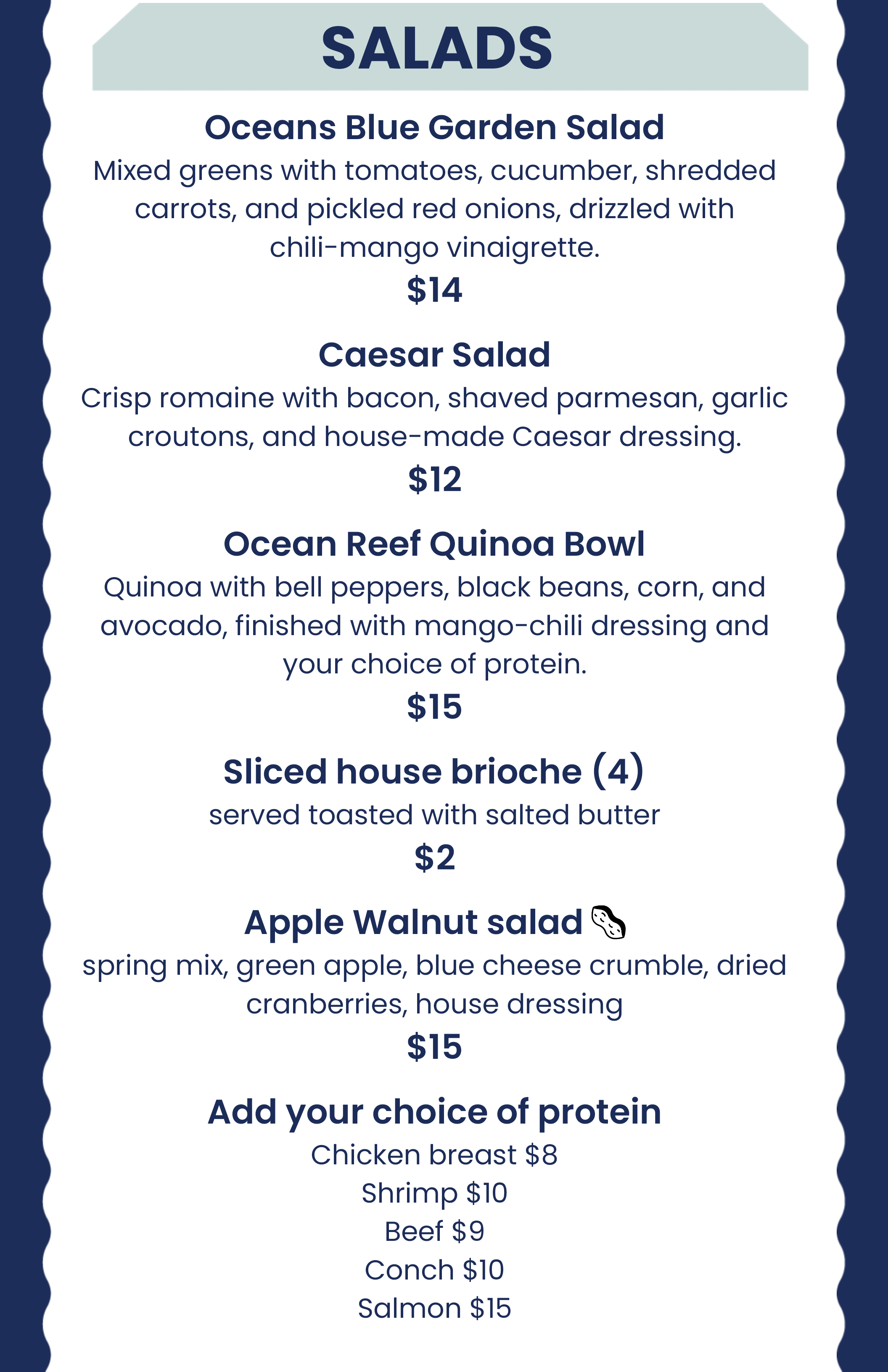 QR menu generated by lisi menu maker app.