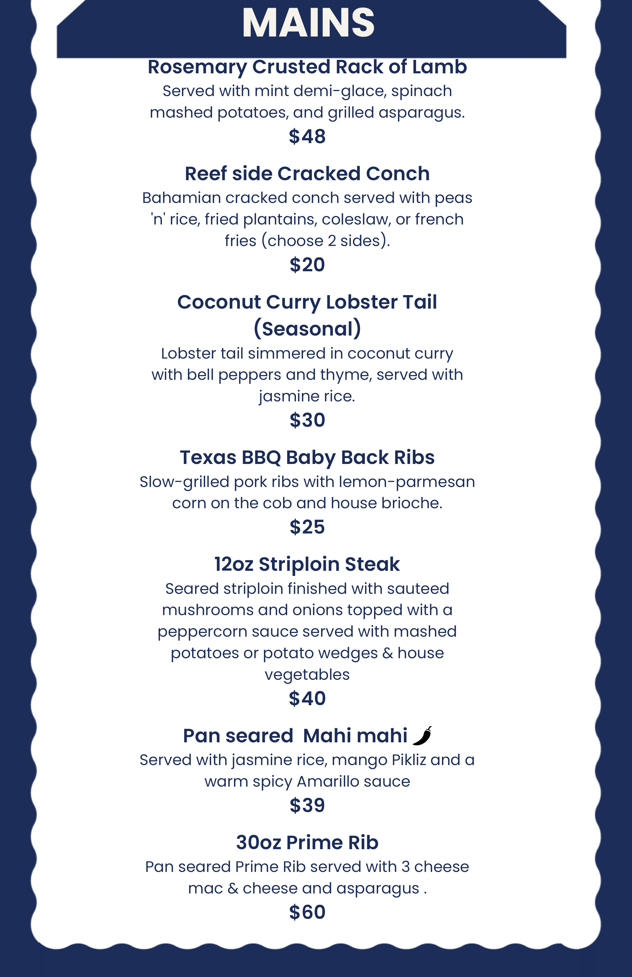 QR menu generated by lisi menu maker app.
