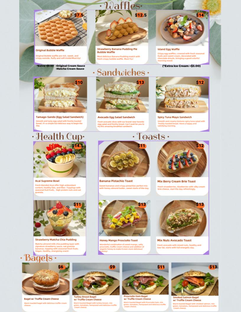 QR menu generated by lisi menu maker app.