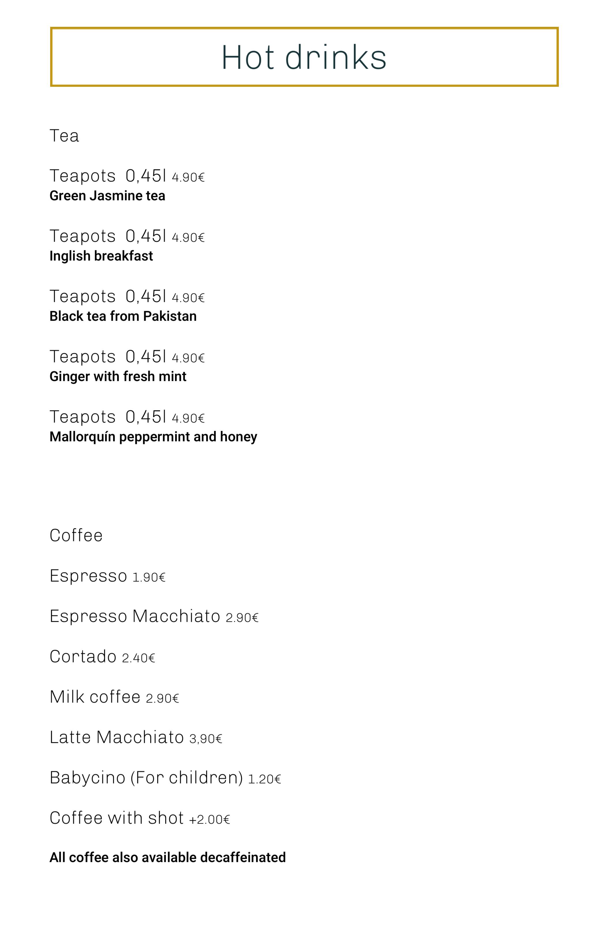 QR menu generated by lisi menu maker app.