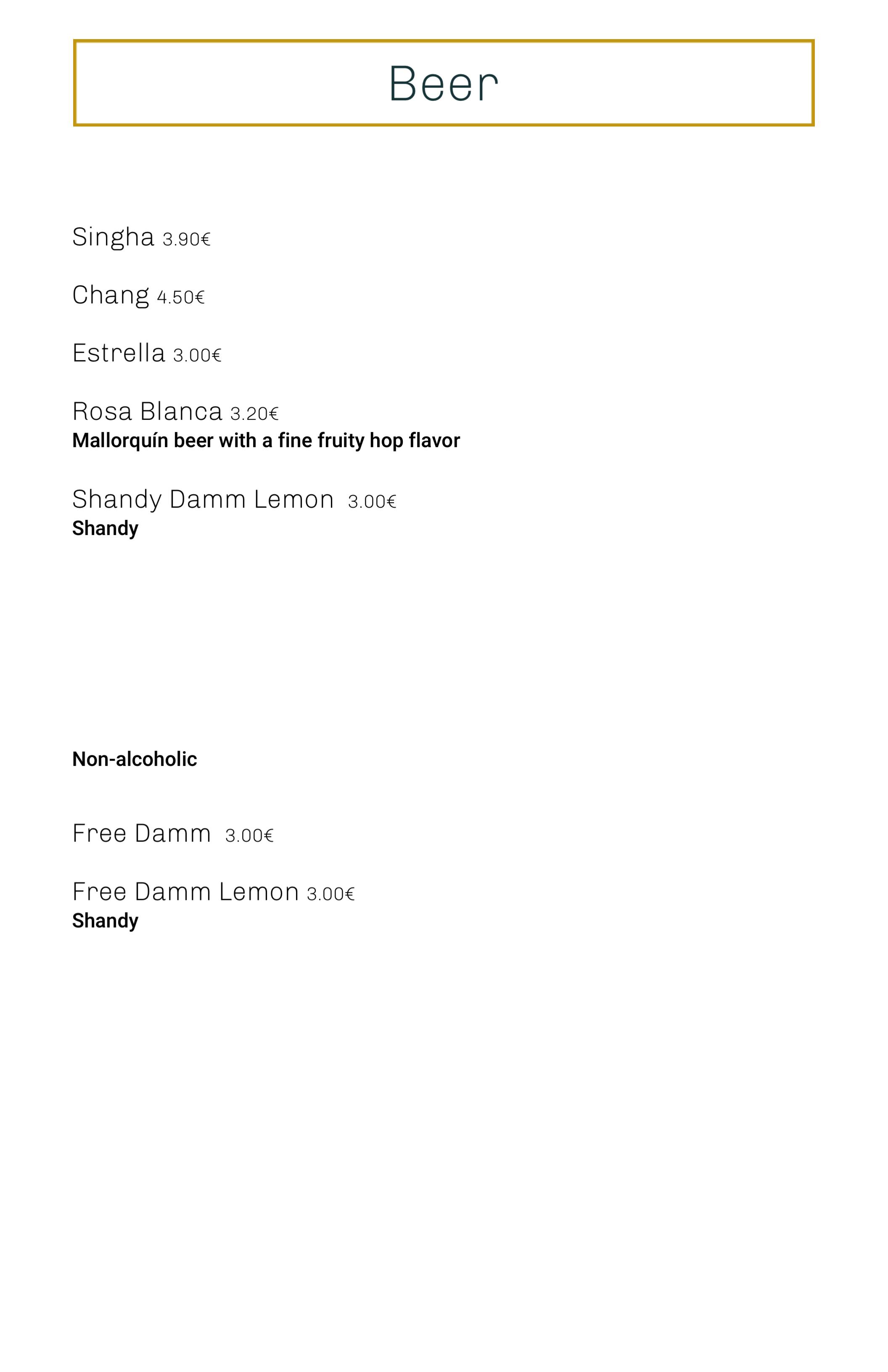 QR menu generated by lisi menu maker app.