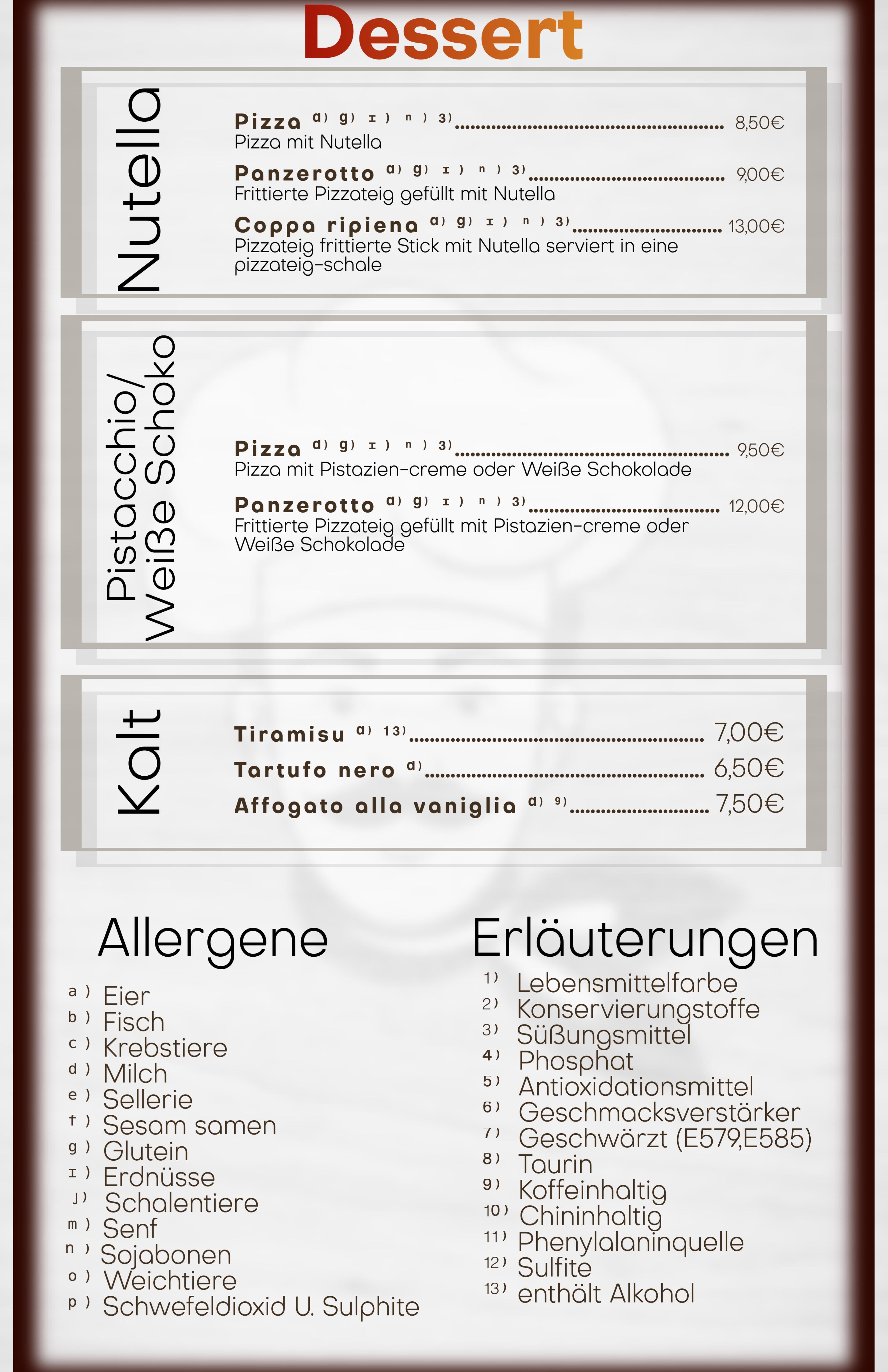 QR menu generated by lisi menu maker app.