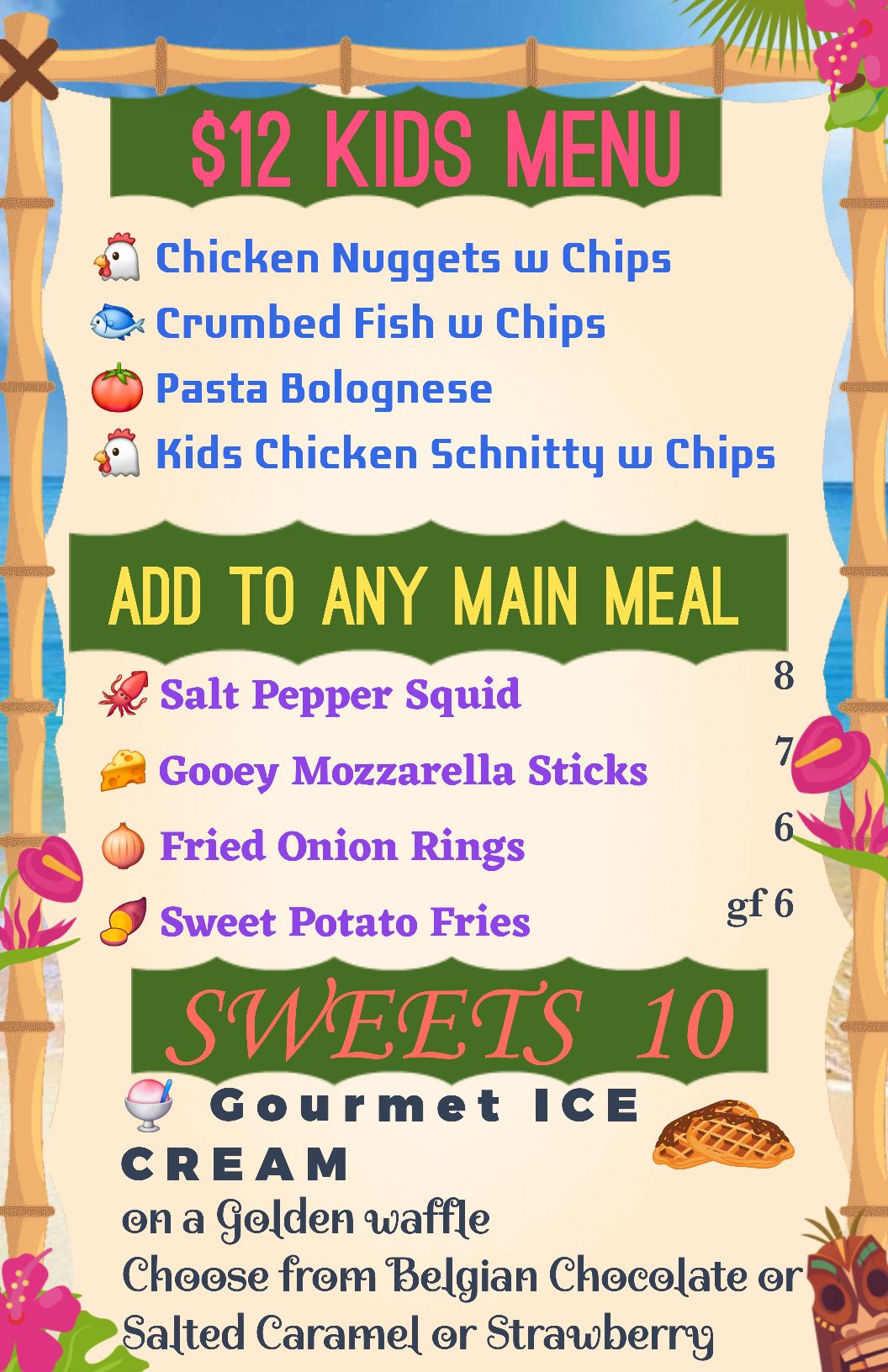 QR menu generated by lisi menu maker app.