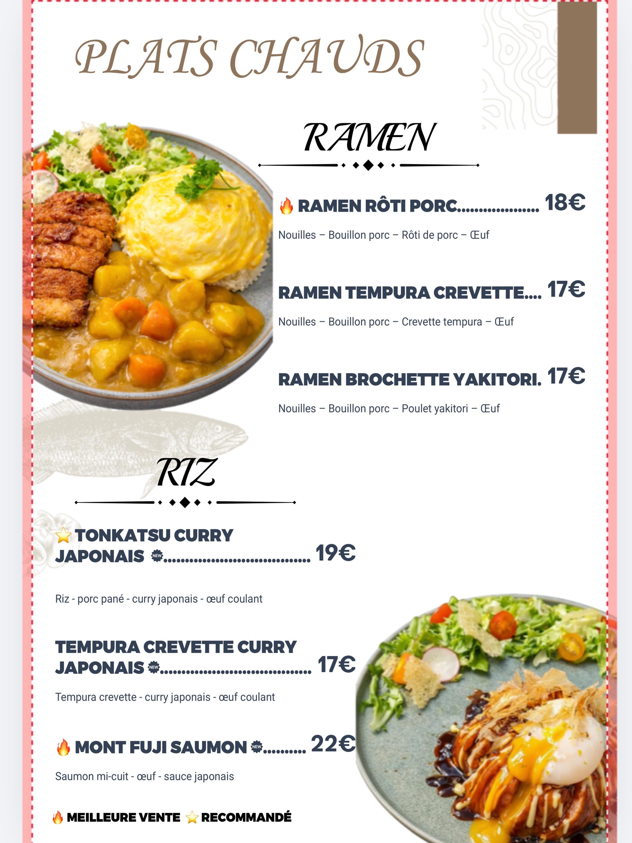QR menu generated by lisi menu maker app.
