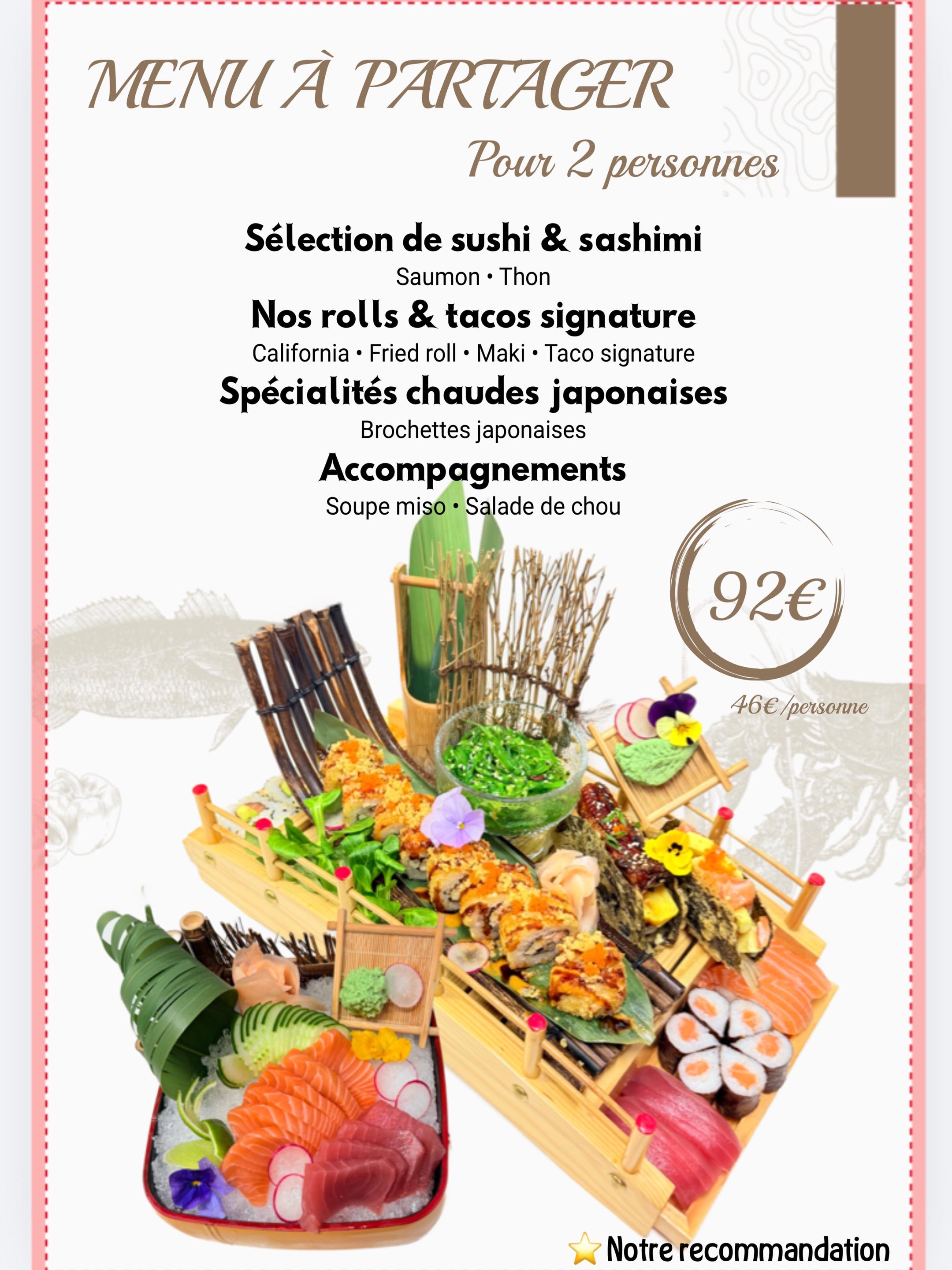 QR menu generated by lisi menu maker app.