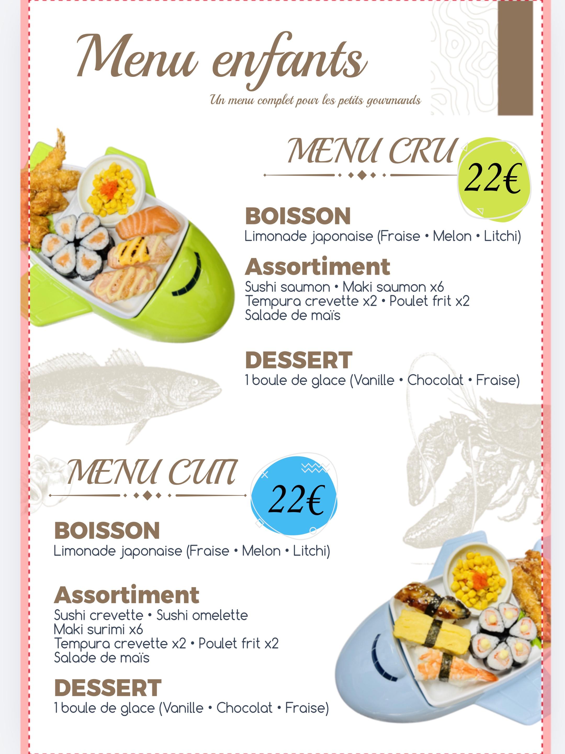 QR menu generated by lisi menu maker app.