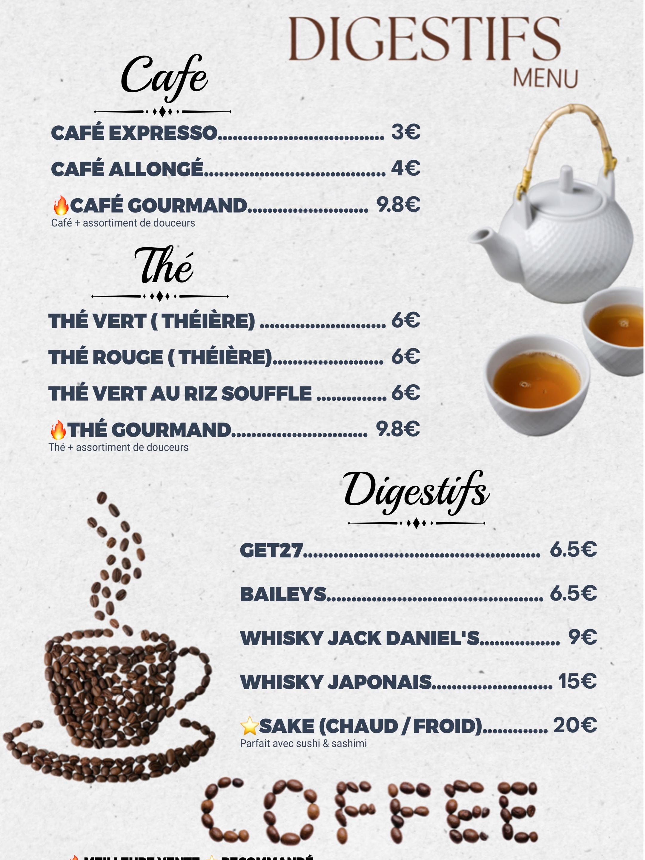 QR menu generated by lisi menu maker app.