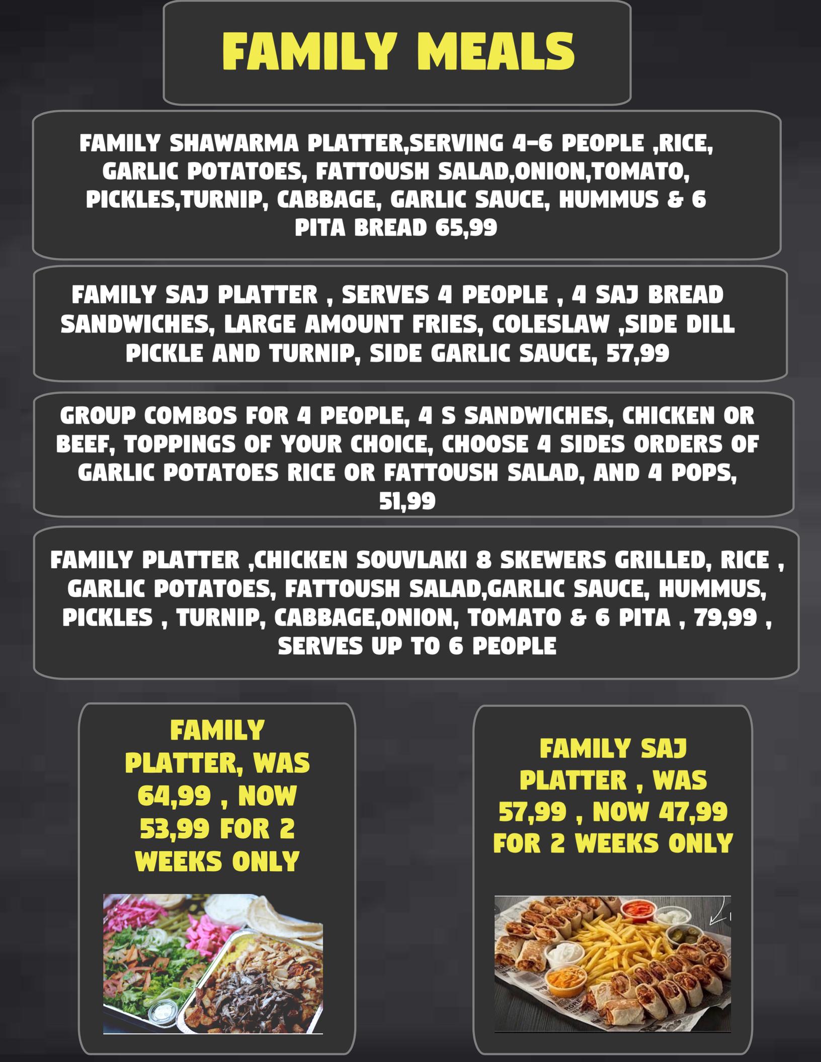 QR menu generated by lisi menu maker app.