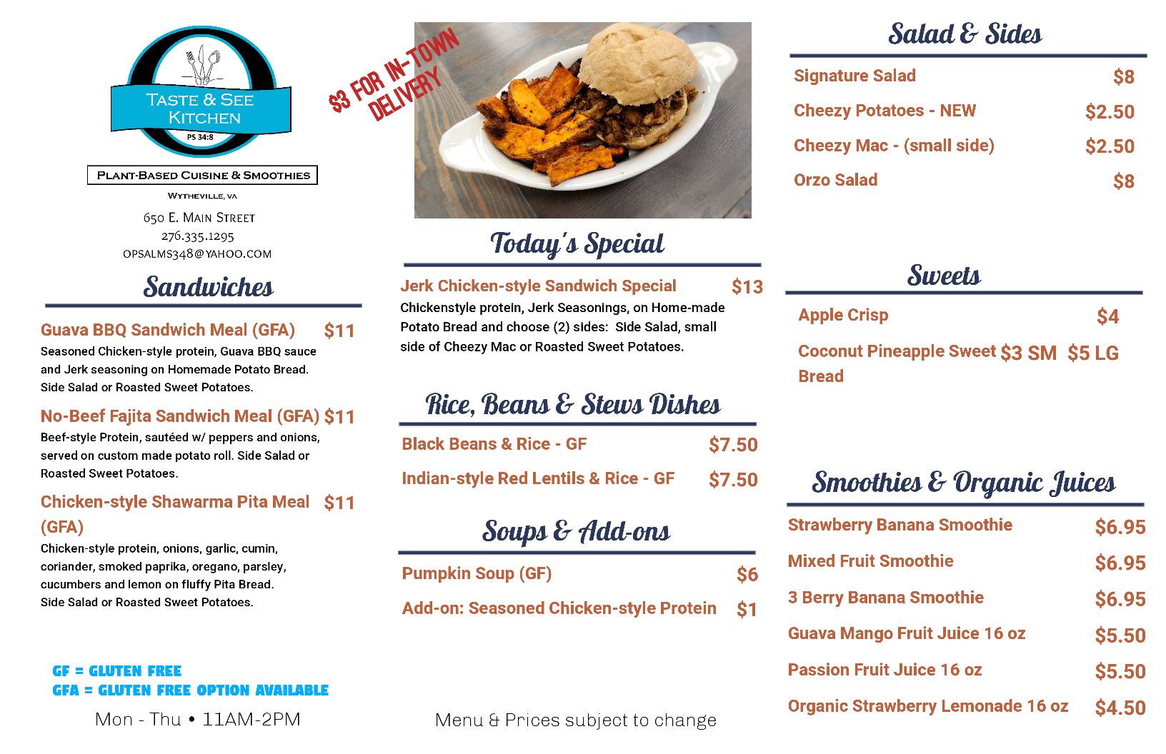 QR menu generated by lisi menu maker app.