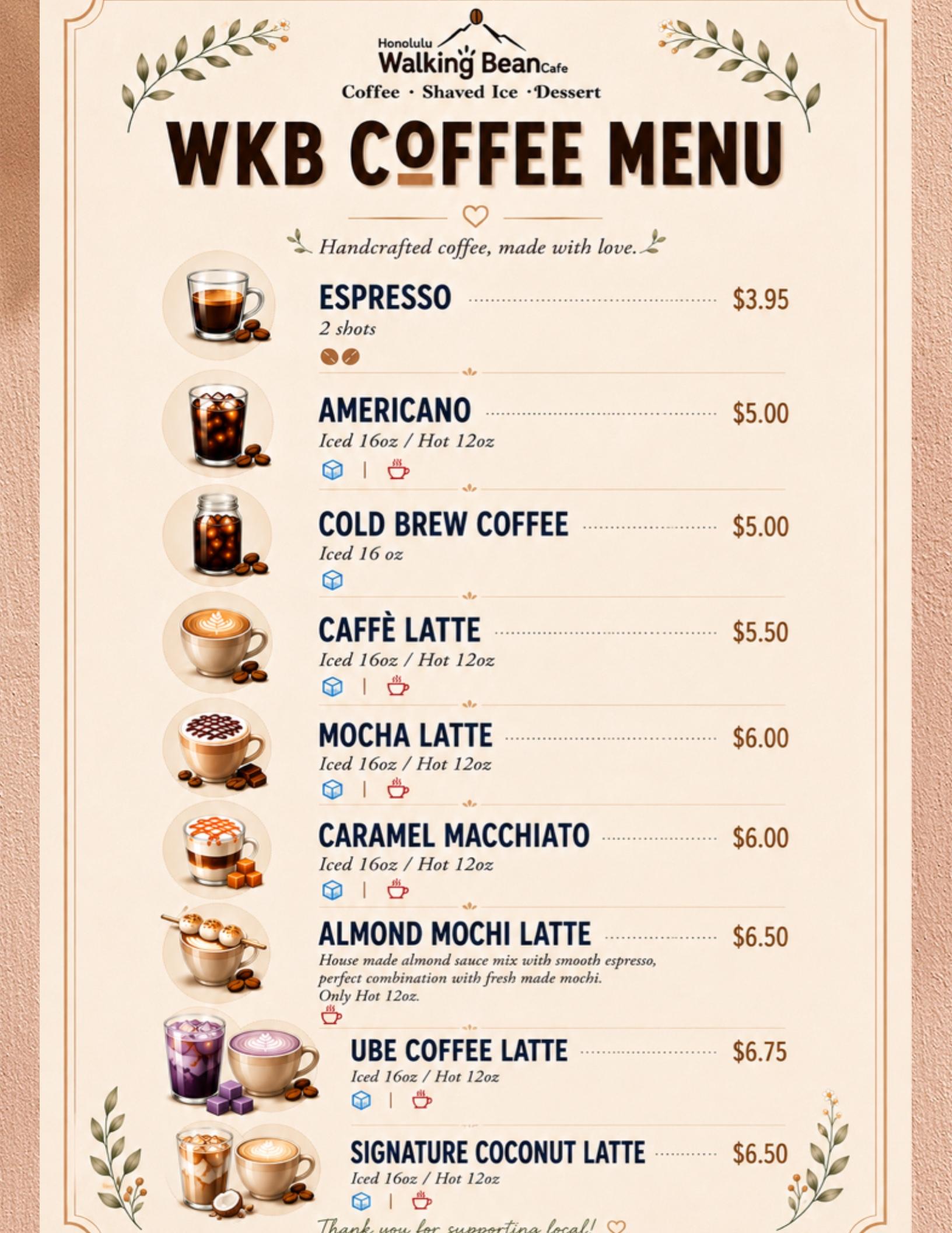 QR menu generated by lisi menu maker app.