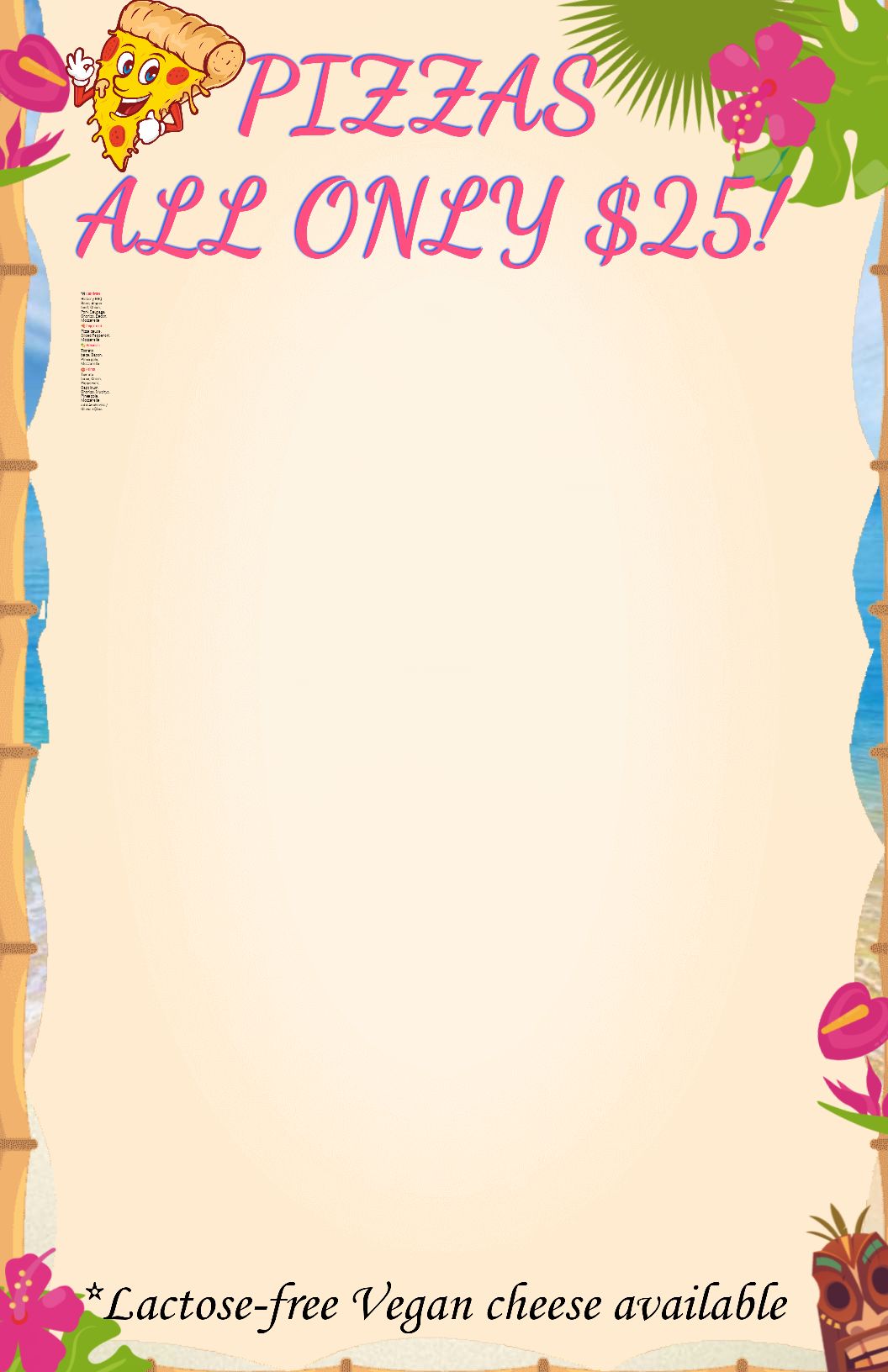 QR menu generated by lisi menu maker app.