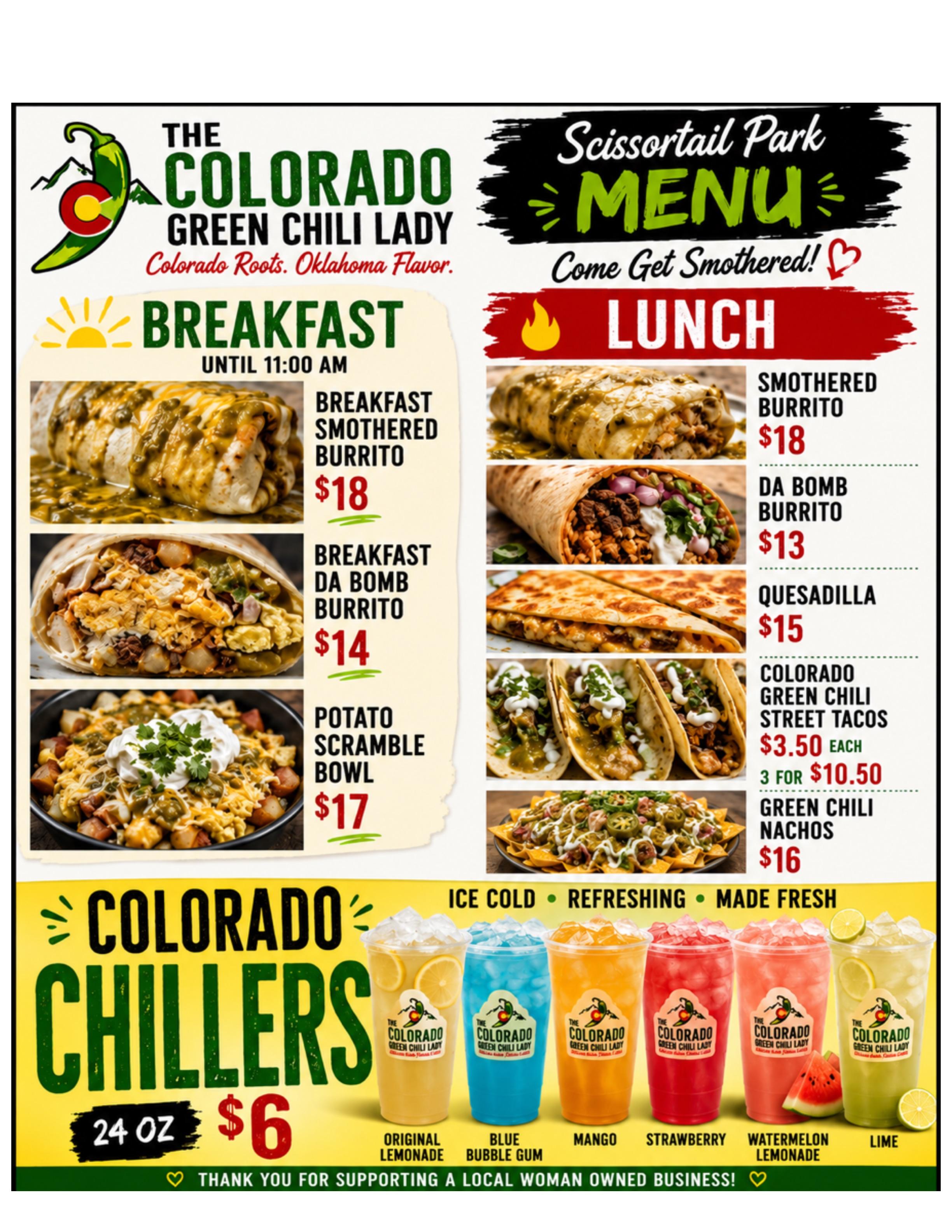 QR menu generated by DesignWiz menu maker app.